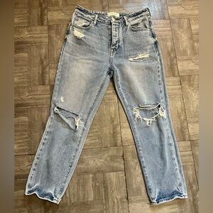 PacSun Light Blue Distressed Boyfriend Jeans